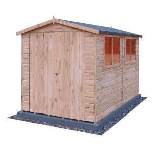 Lewis 10 x 6 Double Door Shiplap Shed