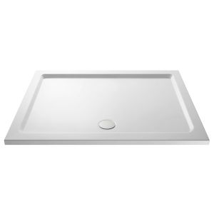 Rectangular Shower Tray 1500 x 760mm - Hudson Reed NTP042 White, White colour ,image 1