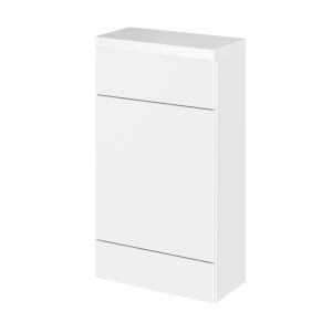 500mm Compact WC Unit & Top - Hudson Reed CBI104 Gloss White, White colour ,image 1