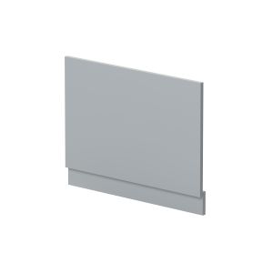 750mm Bath End Panel - Hudson Reed MOF271 Satin Grey, Grey colour ,image 1