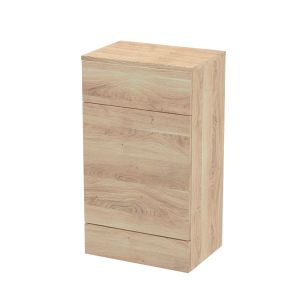 500mm WC Unit (355mm Deep) - Hudson Reed CBI3005A Oak, Oak colour ,image 1