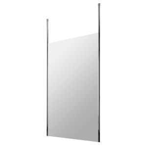 1200mm Wetroom Screen With Ceiling Post - Hudson Reed GPCP12 Chrome, Glass colour ,image 1
