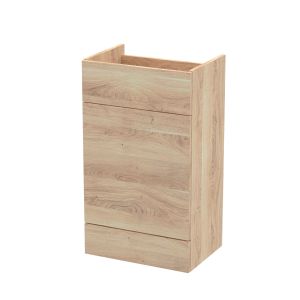 500mm WC Unit - Hudson Reed OFF3046 Oak, Oak colour ,image 1
