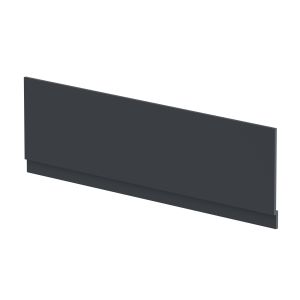 Straight Front Panel & Plinth (1800) - Hudson Reed BPR1407 Black, Black colour ,image 1