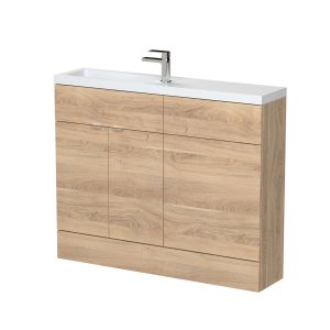 1100mm Combination - Compact - Hudson Reed CBI3001 Oak, Oak colour ,image 1