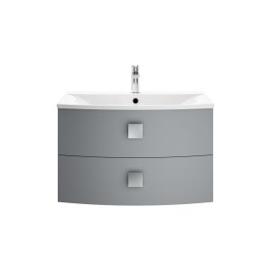 700mm Cabinet & Basin - Hudson Reed SAR201 Dove Grey, Grey colour ,image 1