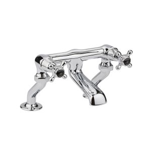 Deck Mounted Bath Filler - Hudson Reed BC403DX Chrome, Chrome colour ,image 1