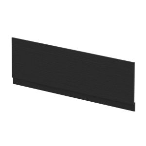 Straight Front Panel & Plinth (1800) - Hudson Reed MPD607N Black, Black colour ,image 1