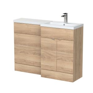 1200mm Right  Hand Combination - Hudson Reed CBI3010 Oak
