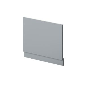 700mm Bath End Panel - Hudson Reed MOF270 Satin Grey, Grey colour ,image 1