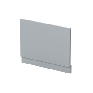 800mm Bath End Panel - Hudson Reed MOF272 Satin Grey, Grey colour ,image 1