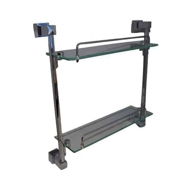 Steam & Hydro Shower lass Shelf Two Tier ,image 1