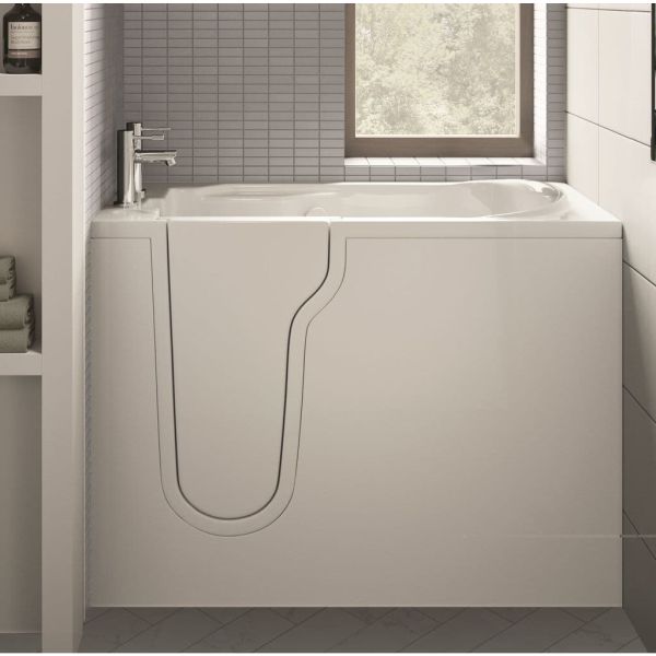 Athena Mini 1060 Easy Access Walk-In Bath, White colour ,image 7