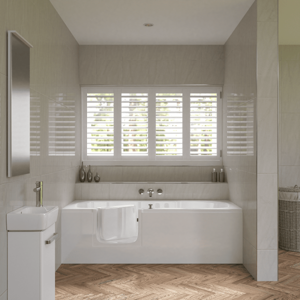 Aventis 1700 Easy Access Walk-In Bath, White colour ,image 11