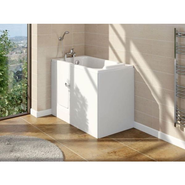 Caversham 1210 Easy Access Walk-In Bath, White colour ,image 1