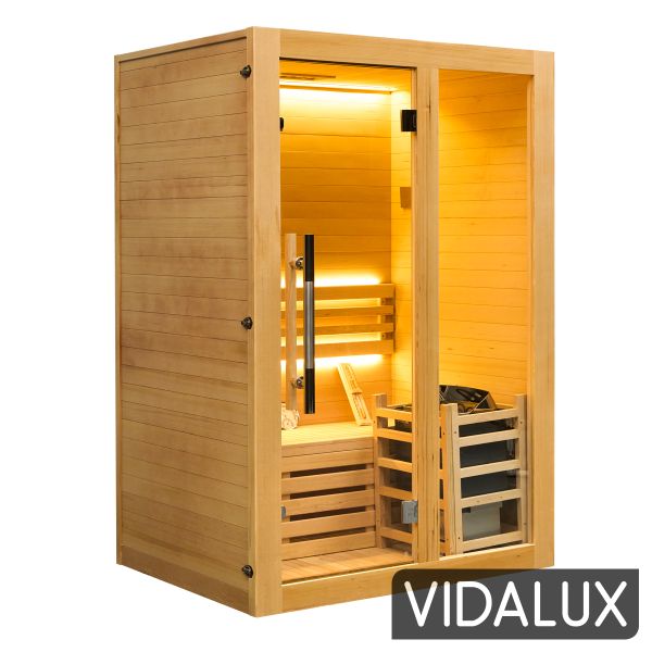 Vidalux 2 Person Nordic Traditional Sauna