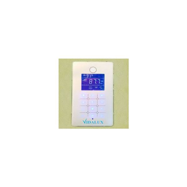 MK117B-L-Q White Control Panel for Hydro Showers – Bluetooth Connectivity ,image 1
