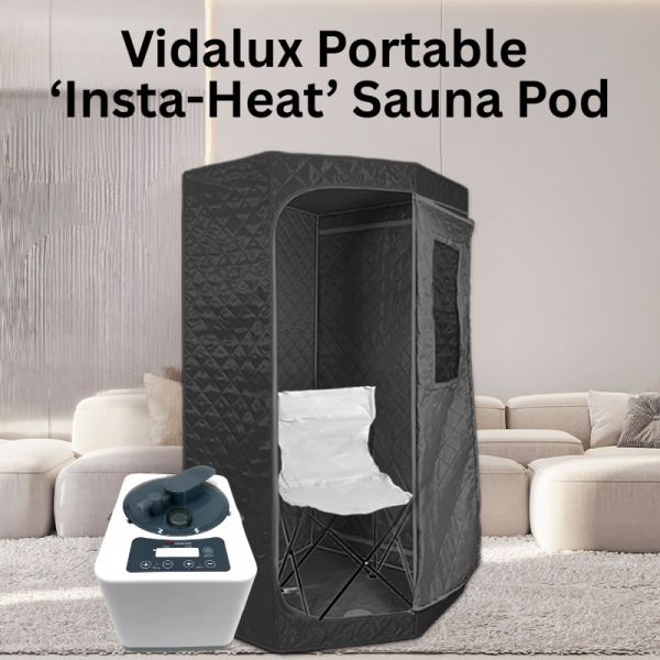 Vidalux Portable ‘Insta-Heat’ Sauna Pod