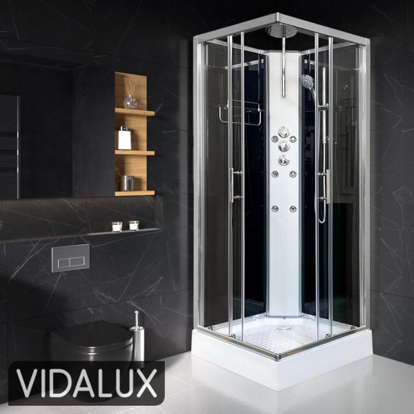 Vidalux Pure 900 Square Shower Cabin 900 x 900 0