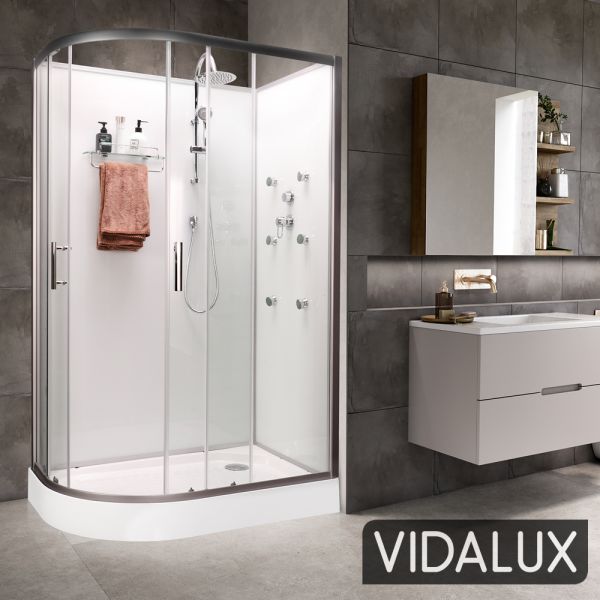 Vidalux Hydro SS712 Right Shower Cabin 1200 x 800 ,image 2