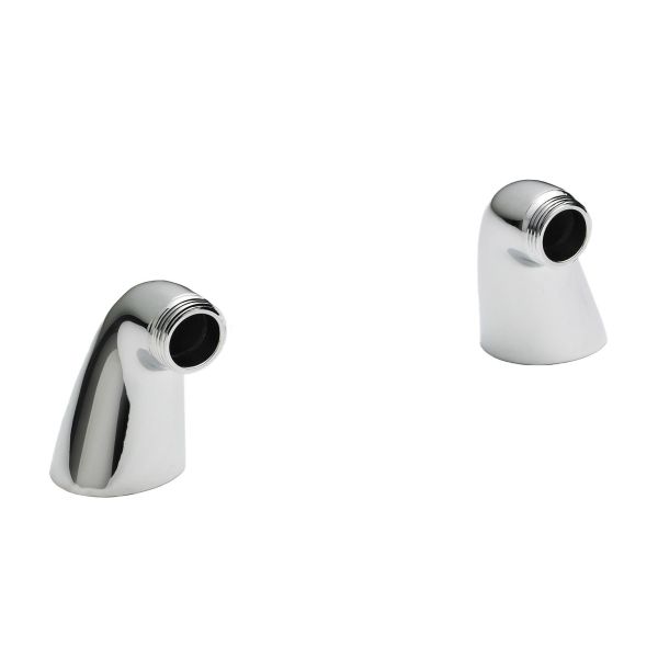 Inlet Leg - Hudson Reed SX315 Chrome, Chrome colour ,image 1