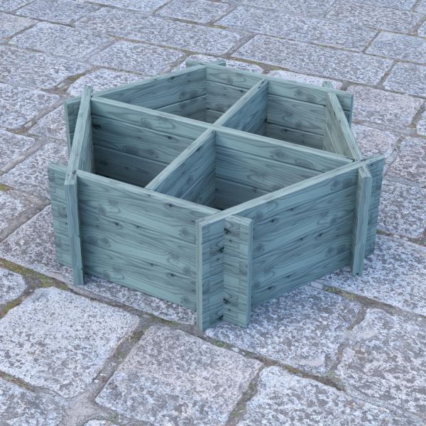 Hexagonal Planter Pressure Treated  4
