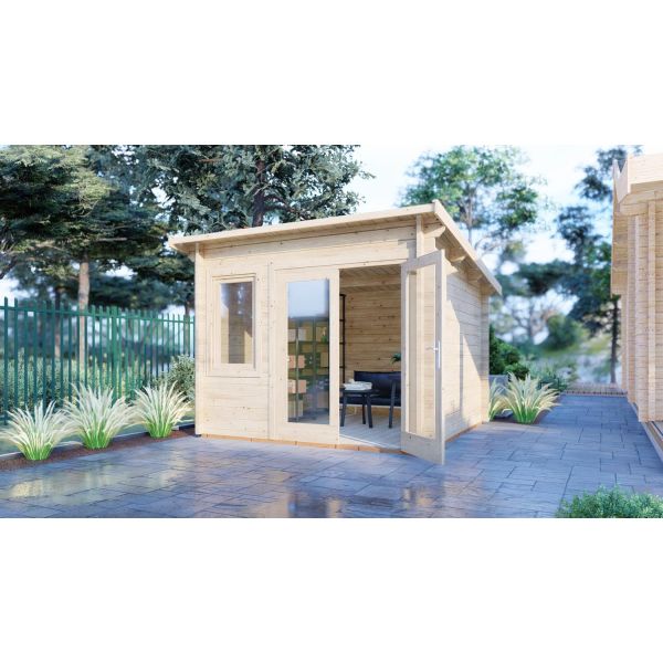 Elm 10 x 10 Log Cabin