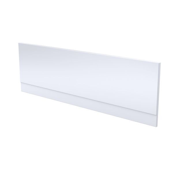 Acrylic Front Panel (1600mm) - Nuie PAN139 European White, White colour ,image 1