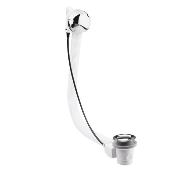 Pop Up Bath Waste - Hudson Reed E357 Chrome, Chrome colour ,image 1