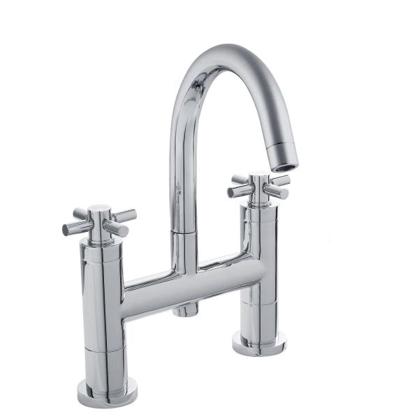 Bath Filler - Hudson Reed TEX353 Chrome, Chrome colour ,image 1