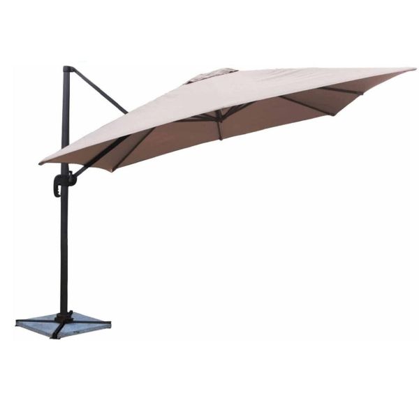 Parasol 3M Square Canteliver Beige, Neutrals colour ,image 1