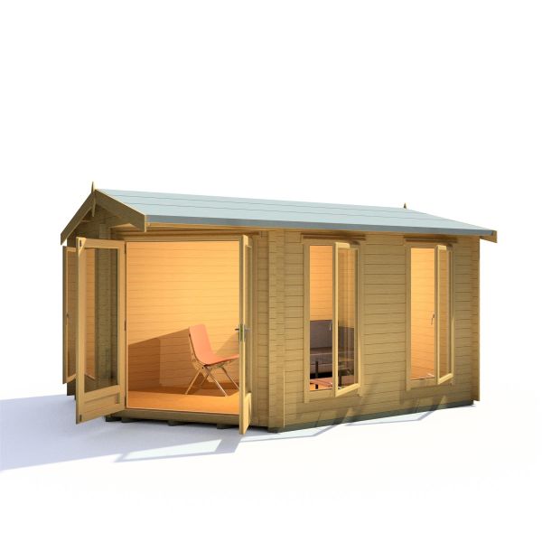 Rivington 10 x 14 Corner Log Cabin