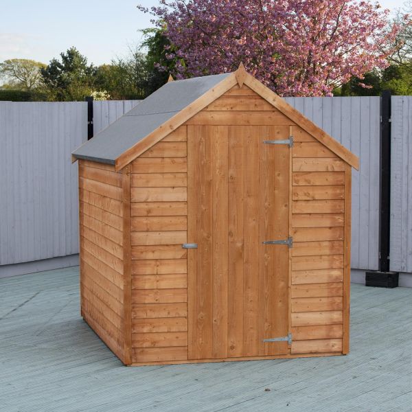Overlap 7 x 5 Single Door Value Shed with Window