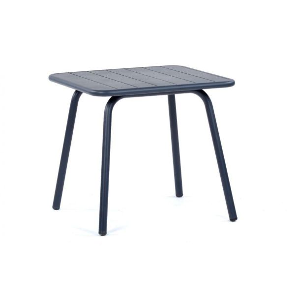 PORTO 800 x 800 Table - Anthracite Aluminium Metal Garden Table, Grey colour ,image 1