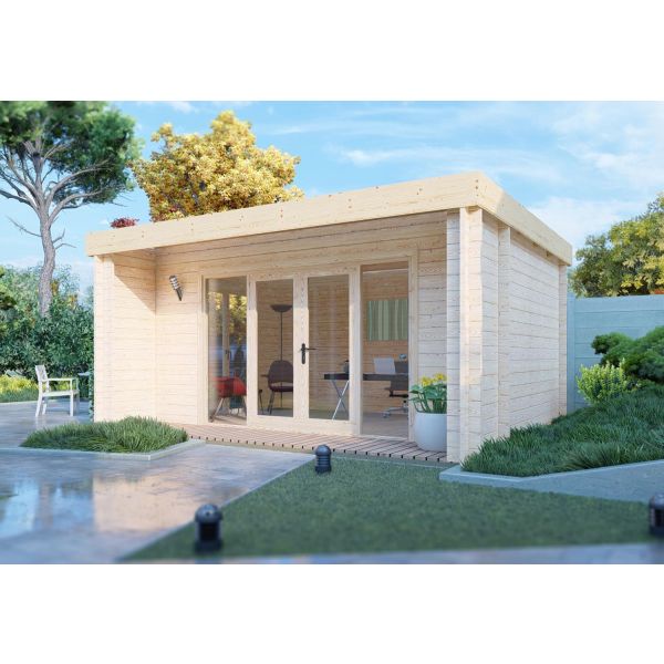 Nuuk 16 x 13 Log Cabin