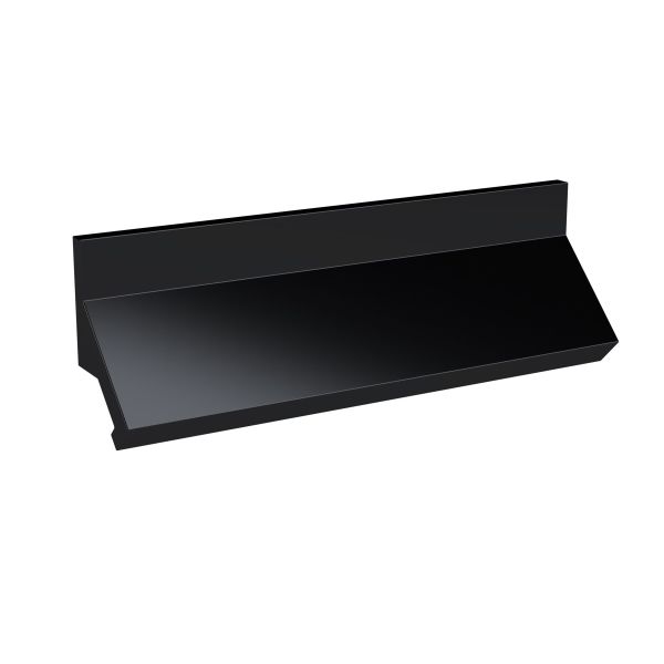 Profile Handle 160mm - Hudson Reed H207 Black, Black colour ,image 1