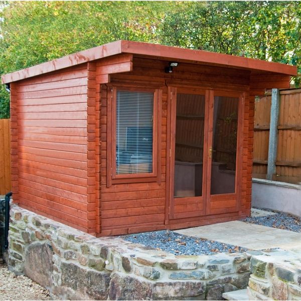 Belgravia 8 x 10 Log Cabin, Brown colour ,image 1
