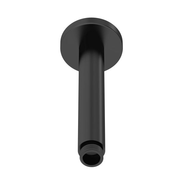 Wall-Mounted Arm - Hudson Reed ARM415 Matt Black, Black colour ,image 1