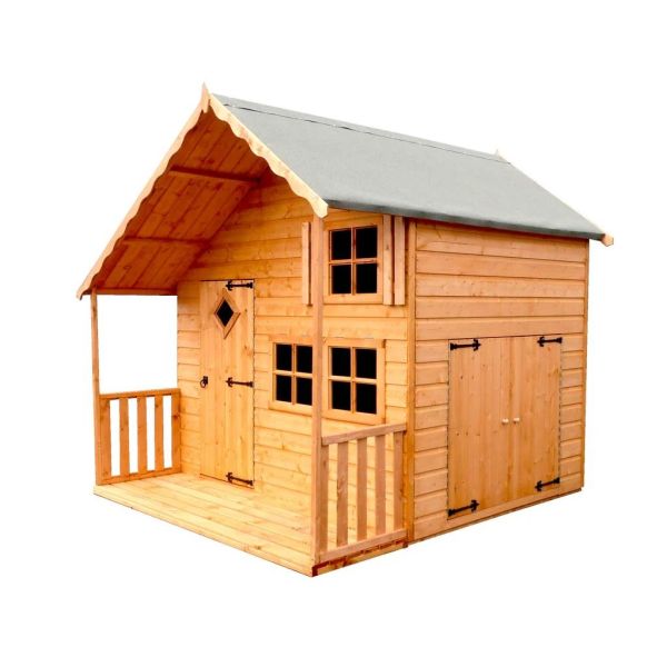 Crib 7 x 6 Loglap Playhouse