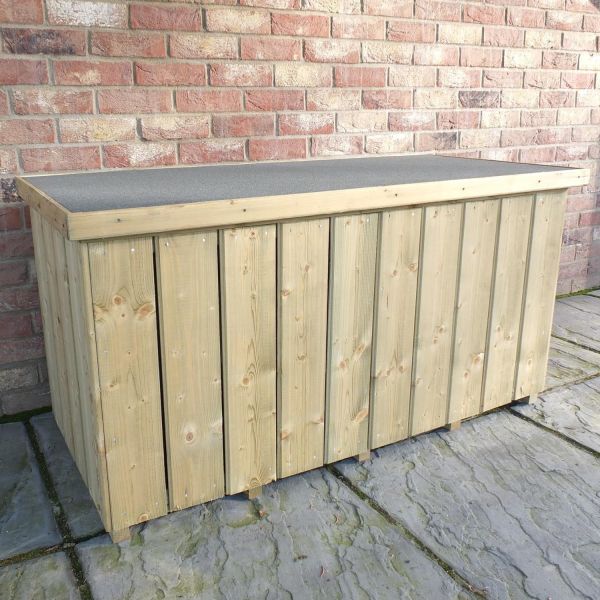 Pressure Treated Planed Timber Log Box
