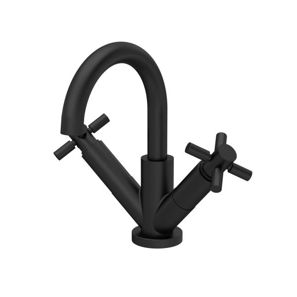 Mono Basin Mixer - Hudson Reed TEX415 Black, Black colour ,image 1