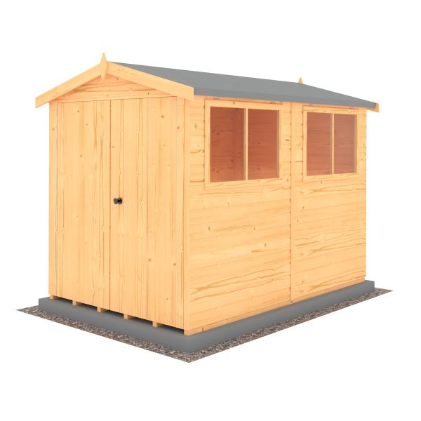 Atlas 9 x 6 Double Door Loglap Shed