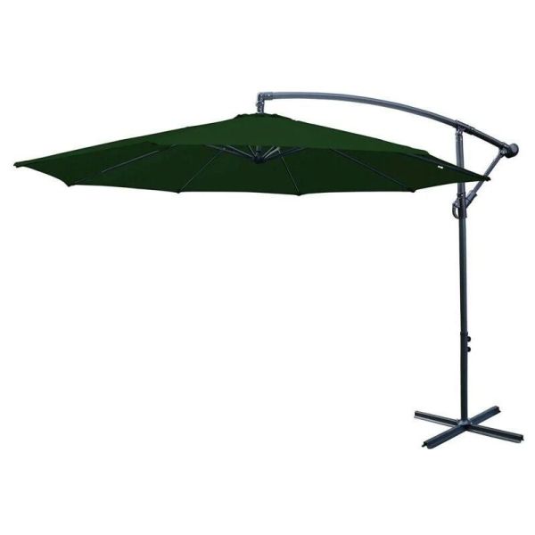 Parasol 3M Square Canteliver Green, Green colour ,image 1