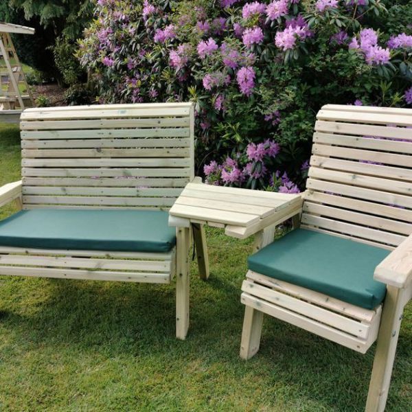 Ergo Trio Set S/Tray By Churnet Valley, Wood colour ,image 1