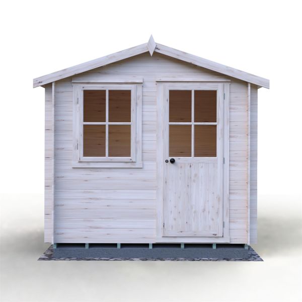 Avesbury 8 x 8 Log Cabin, Brown colour ,image 1