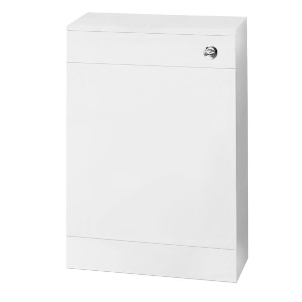 500mm WC Unit Including Concealed Cistern - Nuie NVS142 White, White colour ,image 1