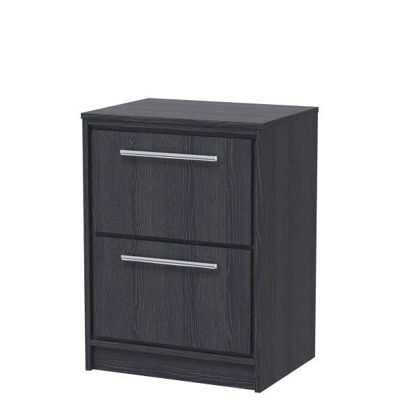 600mm Floor Standing 2-Drawer Vanity with Worktop - Hudson Reed LIL2233W Grey, Grey colour ,image 1