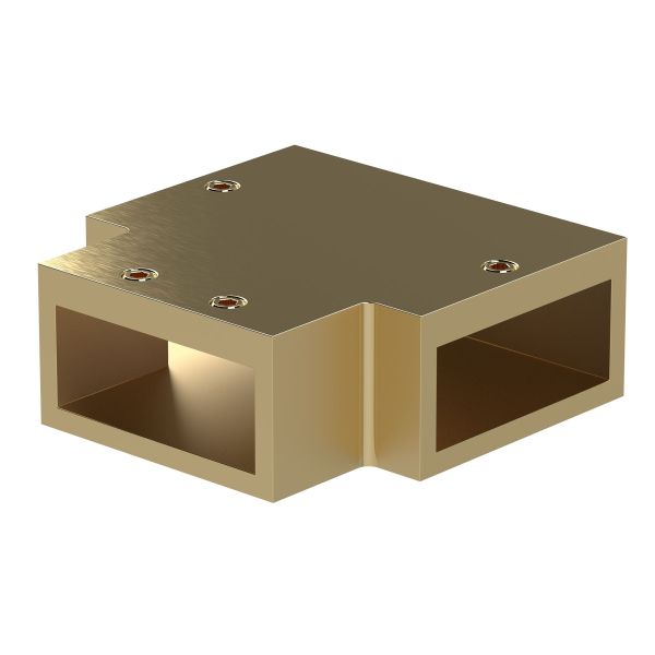 T-piece - Hudson Reed FIX081 Brass, Brass colour ,image 1