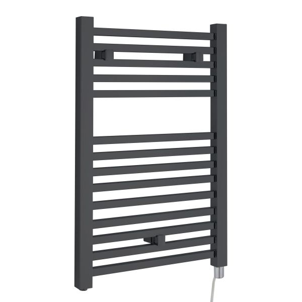 Electric Radiator - Hudson Reed HL152 Anthracite, Chrome colour ,image 1