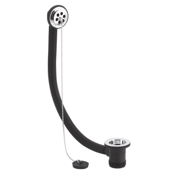 Bath Waste - Hudson Reed E309 Chrome, Chrome colour ,image 3